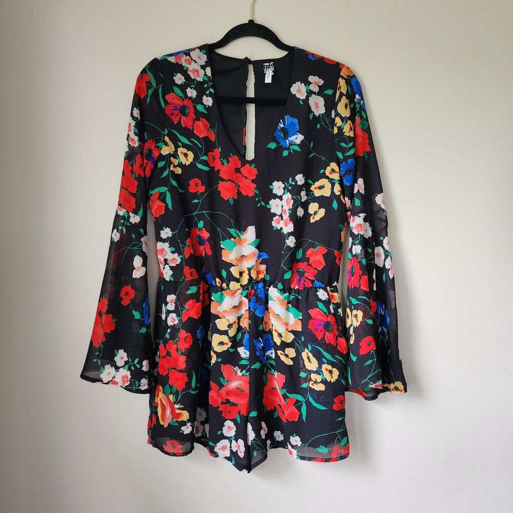 Free Press Floral Romper (M)